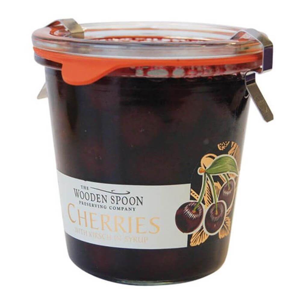 Wooden Spoon Cherries with Kirsch 300g